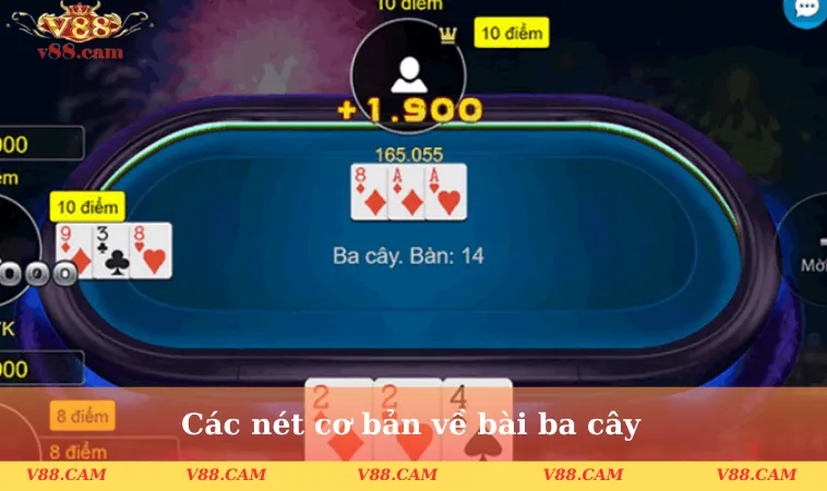 net co ban ve cach choi ba cay 2 Các nét cơ bản về bài ba cây